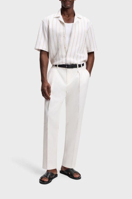 Boss Logolu Erkek Terlik 50563155 001 SİYAH - Boss (1)