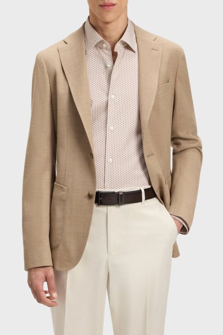 Boss Logolu Hakiki Deri Erkek Kemer 50491852 202 KAHVE - Boss (1)