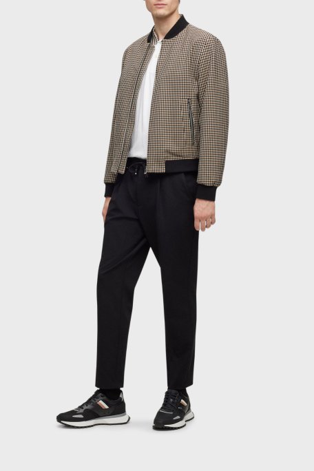 Boss Logolu Koşu Sneaker Erkek Ayakkabı 50498280 001 SİYAH - Boss (1)