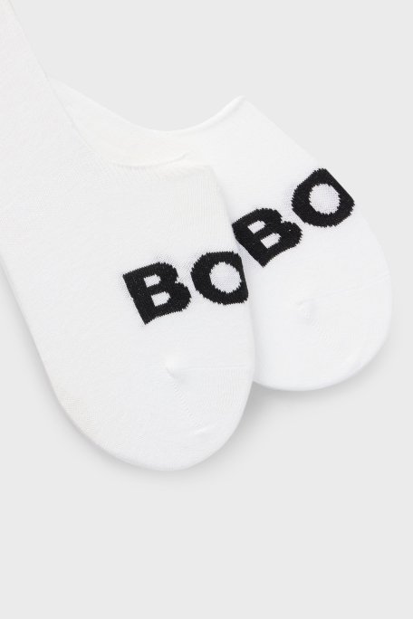 Boss Logolu Pamuklu Erkek Çorap 50516402 100 BEYAZ - Boss (1)