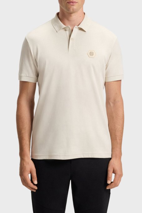 Boss Logolu Pamuklu Regular Fit Düğmeli Polo Yaka Erkek T Shirt 50543891 131 BEJ - Boss