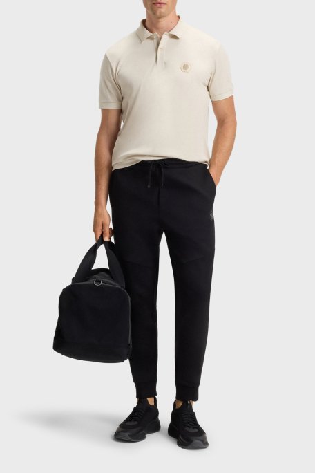 Boss Logolu Pamuklu Regular Fit Düğmeli Polo Yaka Erkek T Shirt 50543891 131 BEJ - Boss (1)