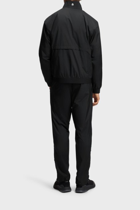 Boss Logolu Regular Fit Fermuarlı Paça Detaylı Su İtici Erkek Eşofman Takımı 50556526 001 SİYAH - Boss (1)