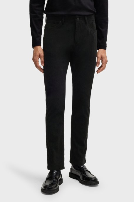 Boss Logolu Regular Fit Normal Bel Erkek Pantolon 50527494 001 SİYAH - Boss