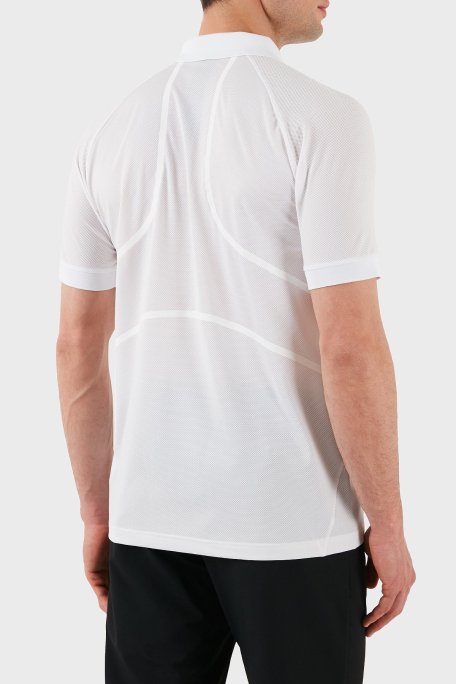 Boss Logolu Slim Fit Düğmeli Erkek Polo Yaka T Shirt 50506142 100 BEYAZ - Boss (1)