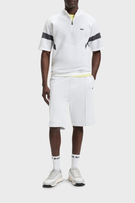 Boss Logolu Sneaker Erkek Ayakkabı 50536481 122 BEYAZ-GRİ - Boss (1)