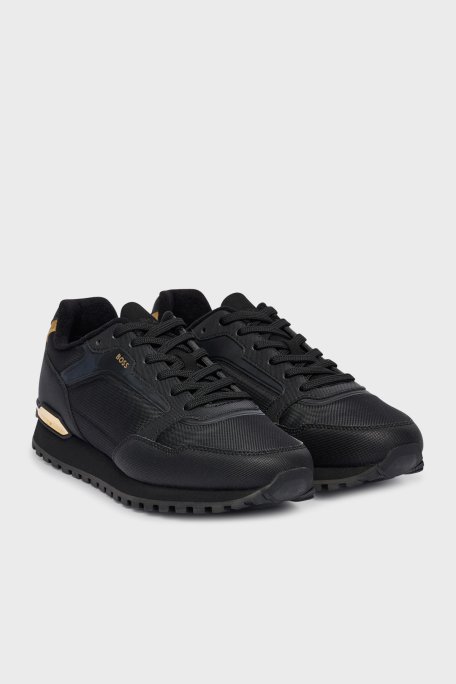 Boss Logolu Sneaker Erkek Ayakkabı 50552914 007 SİYAH - Boss (1)