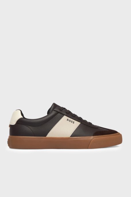 Boss Logolu Sneaker Erkek Ayakkabı 50557852 242 KAHVE - Boss