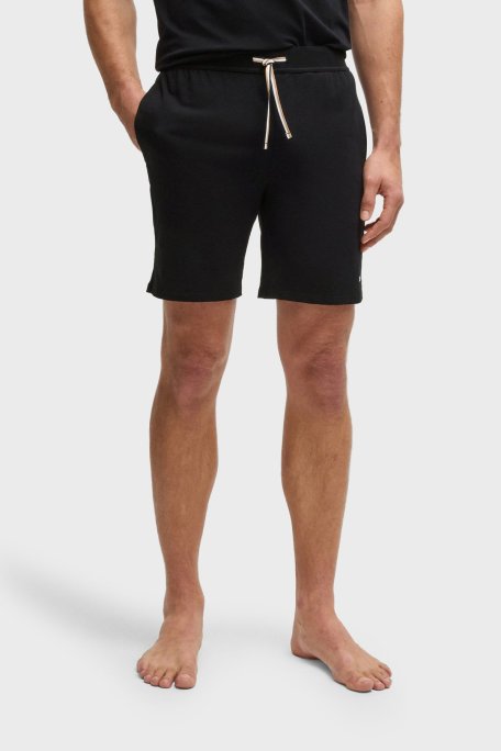 Boss Logolu Streç Pamuklu Regular Fit Normal Bel Cepli Erkek Short 50515394 001 SİYAH - Boss