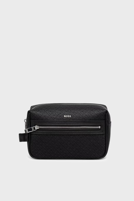 Boss Logolu Tek Saplı Erkek Çanta 50563719 002 SİYAH - Boss