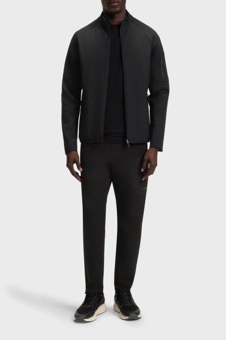 Boss Modal ve Pamuk Karışımlı Regular Fit Düz Paça Jogger Erkek Pantolon 50543913 001 SİYAH - Boss