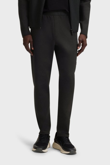 Boss Modal ve Pamuk Karışımlı Regular Fit Düz Paça Jogger Erkek Pantolon 50543913 001 SİYAH - Boss (1)