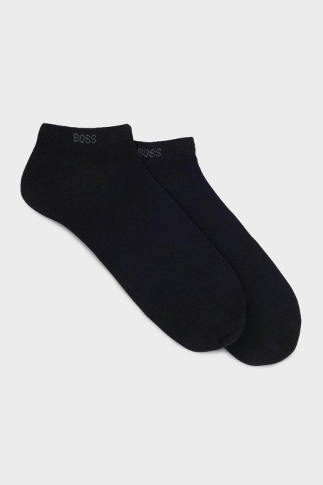 Boss Pamuk Karışımlı Logolu Erkek Çorap 50469849 001 SİYAH - Boss
