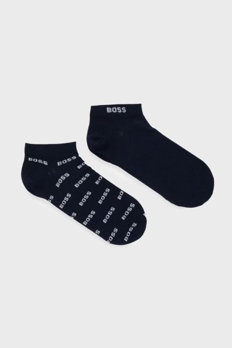 Boss Pamuklu Logolu Erkek Çorap 50511423 401 LACİVERT - Boss