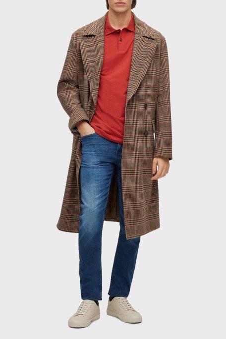 Boss Pamuklu Normal Bel Slim Fit Pantolon Erkek Kot Pantolon 50491002 421 LACİVERT - Boss (1)