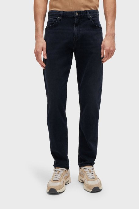 Boss Pamuklu Regular Fit Dar Paça Jeans Erkek Kot Pantolon 50522489 405 LACİVERT - Boss