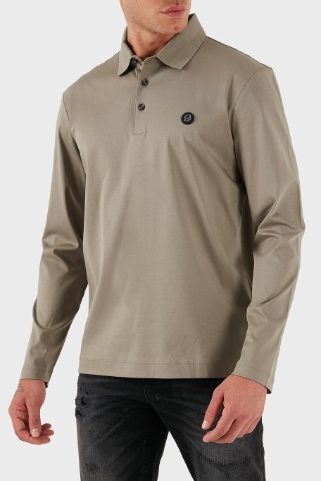 Boss Pamuklu Regular Fit Düğmeli Erkek Polo Yaka Sweat 50523917 245 HAKİ - Boss