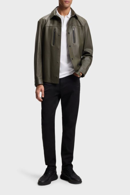 Boss Pamuklu Regular Fit Logolu Düğmeli Erkek Polo 50559801 100 BEYAZ - Boss (1)