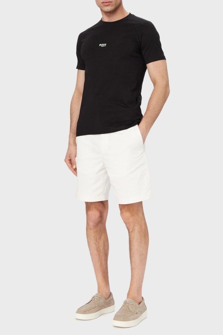 Boss Pamuklu Regular Fit Logolu Yuvarlak Yaka Erkek T Shirt 50517970 005 SİYAH - Boss (1)