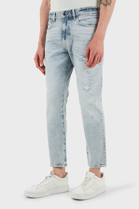 Boss Pamuklu Regular Fit Normal Bel Düz Paça Jeans Erkek Kot Pantolon 50537835 455 MAVİ - Boss (1)