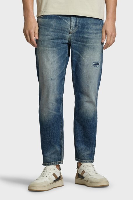 Boss Pamuklu Regular Fit Normal Bel Düz Paça Jeans Erkek Kot Pantolon 50545743 426 LACİVERT - Boss (1)