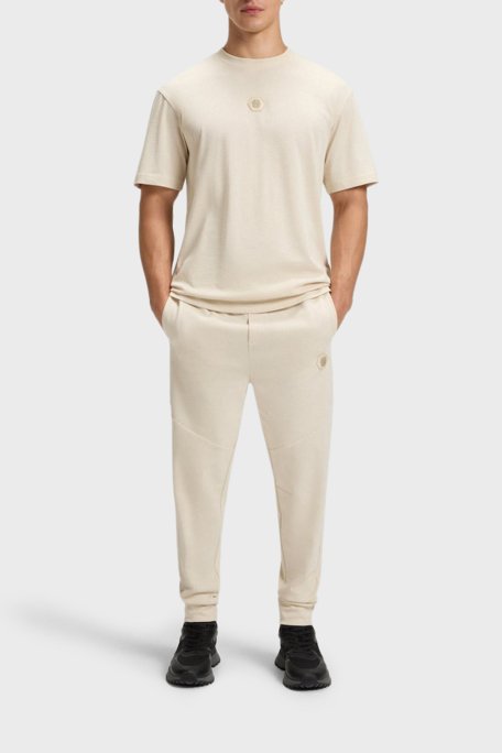 Boss Pamuklu Regular Fit Normal Bel Lastikli Paça Jogger Erkek Pantolon 50543860 131 BEJ - Boss (1)