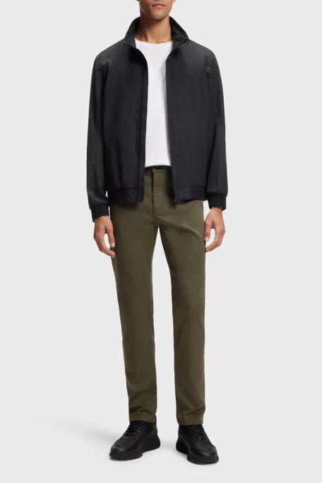 Boss Pamuklu Sırt Baskılı Regular Fit Bisiklet Yaka Erkek T Shirt 50561856 100 BEYAZ - Boss (1)