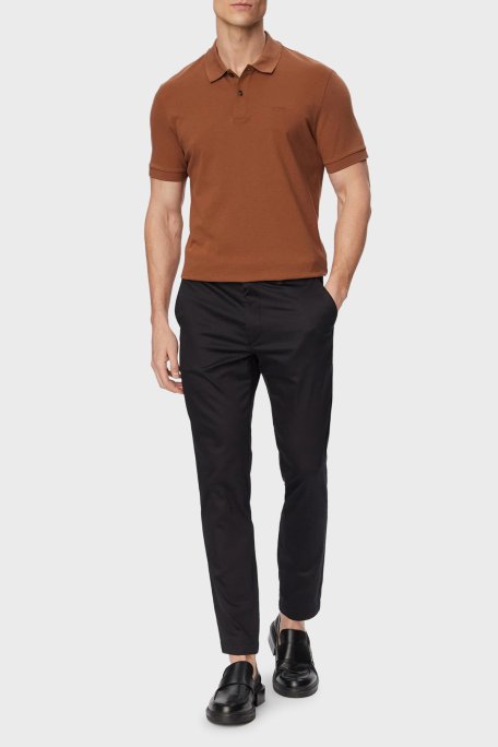 Boss Pamuklu Slim Fit Normal Bel Dar Paça Erkek Pantolon 50553841 001 SİYAH - Boss (1)