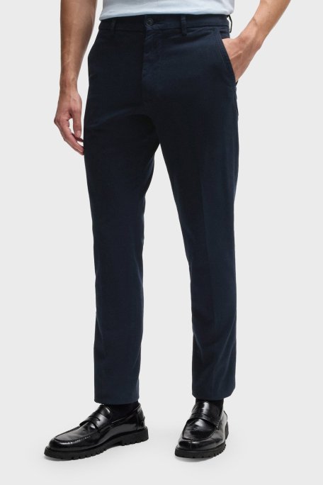 Boss Pamuklu Slim Fit Streç Erkek Pantolon 50521257 404 LACİVERT - Boss