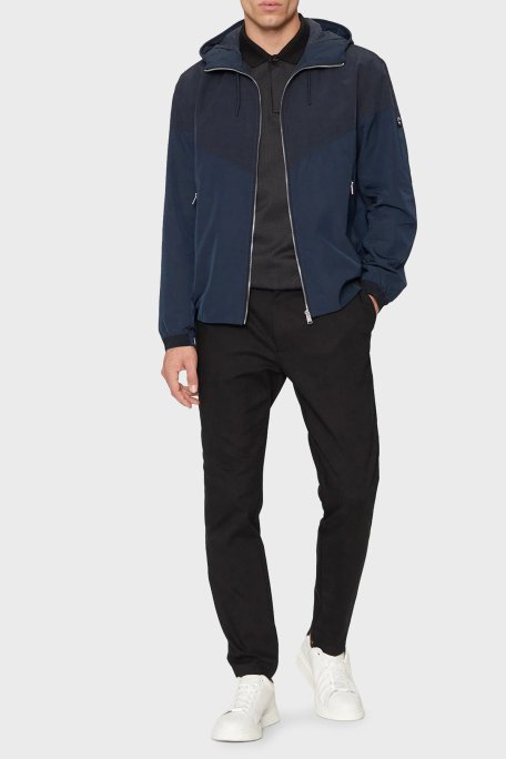 Boss Regular Fit Kapüşonlu Erkek Ceket 50520027 404 LACİVERT - Boss (1)