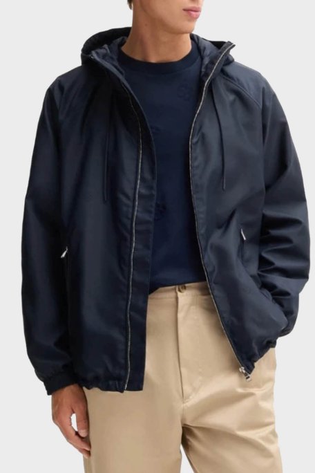 Boss Regular Fit Kapüşonlu Erkek Ceket 50535482 404 LACİVERT - Boss