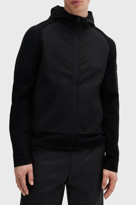 Boss Regular Fit Kapüşonlu Erkek Mont 50517091 001 SİYAH - Boss