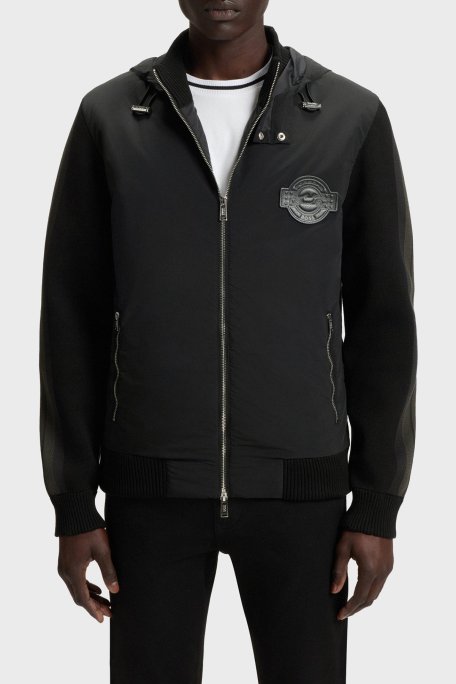 Boss Regular Fit Kapüşonlu Yaka Logolu Cepli Erkek Ceket 50543137 001 SİYAH - Boss