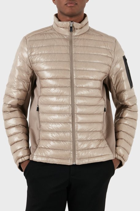 Boss Regular Fit Kuş Tüyü Dolgulu Şişme Erkek Mont 50508593 334 BEJ - Boss