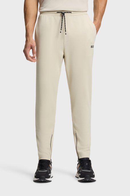 Boss Regular Fit Normal Bel Fermuar Detaylı Paça Jogger Erkek Pantolon 50554379 272 BEJ - Boss