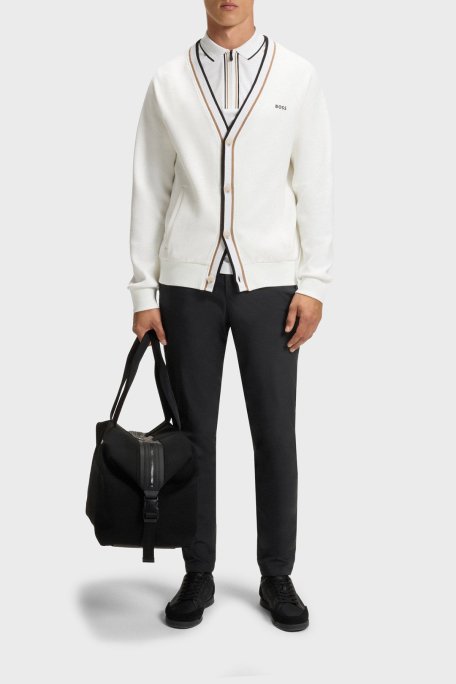 Boss Regular Fit Yüksek Bel Düz Paça Su İtici Erkek Pantolon 50541368 001 SİYAH - Boss (1)