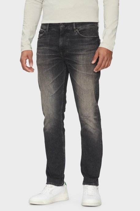Boss Slim Fit Normal Bel Dar Paça Jeans Erkek Kot Pantolon 50534701 020 ANTRASİT - Boss