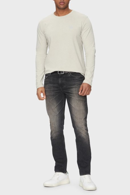 Boss Slim Fit Normal Bel Dar Paça Jeans Erkek Kot Pantolon 50534701 020 ANTRASİT - Boss (1)