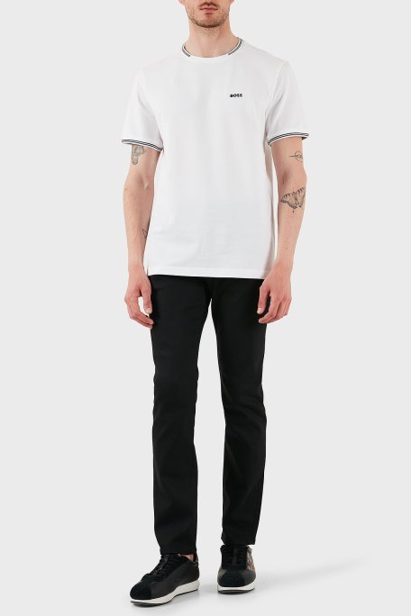 Boss Slim Fit Normal Bel Dar Paça Jeans Erkek Kot Pantolon 50542723 003 SİYAH - Boss (1)