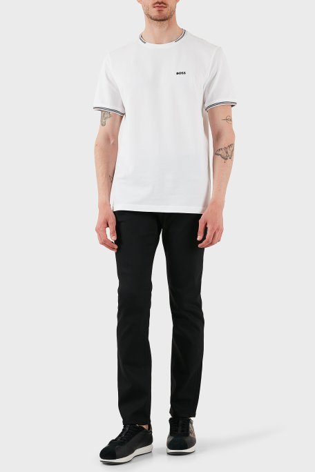 Boss Slim Fit Normal Bel Dar Paça Jeans Erkek Kot Pantolon 50542723 003 SİYAH - Boss (1)