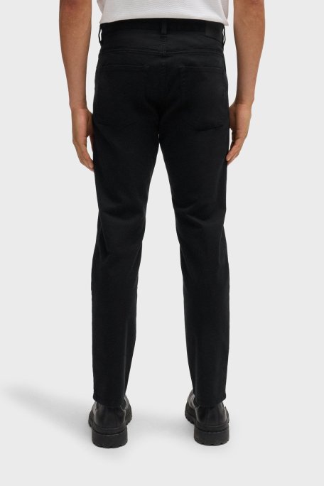 Boss Slim Fit Normal Bel Düz Paça Erkek Pantolon 50524421 001 SİYAH - Boss (1)