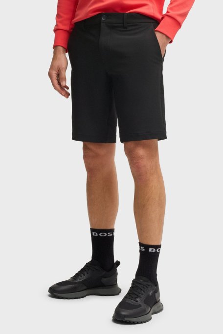 Boss Slim Fit Normal Bel Logolu Erkek Short 50540337 001 SİYAH - Boss