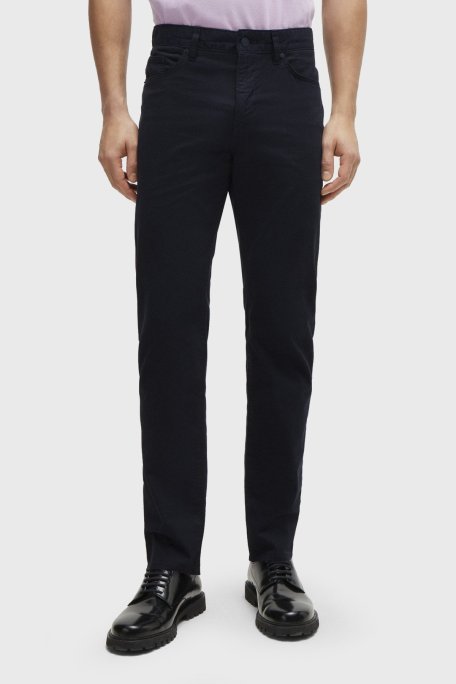 Boss Streç Pamuklu Slim Fit Jeans Erkek Kot Pantolon 50505445 404 LACİVERT - Boss (1)