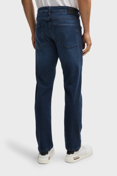 Boss Streç Pamuklu Slim Fit Jeans Erkek Kot Pantolon 50527044 411 LACİVERT - Boss (1)