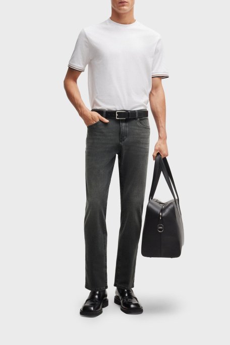 Boss Streç Pamuklu Slim Fit Normal Bel Jeans Erkek Kot Pantolon 50522501 021 SİYAH - Boss (1)