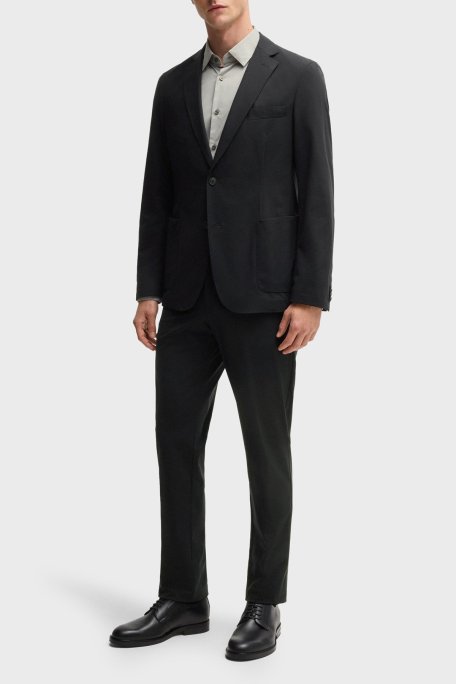 Boss Streç Slim Fit Normal Bek Düz Paça Erkek Pantolon 50502477 001 SİYAH - Boss