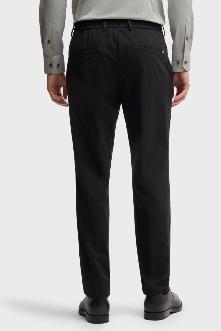 Boss Streç Slim Fit Normal Bek Düz Paça Erkek Pantolon 50502477 001 SİYAH - Boss (1)