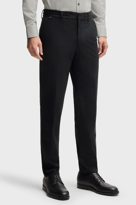 Boss Streç Slim Fit Normal Bek Düz Paça Erkek Pantolon 50502477 001 SİYAH - Boss