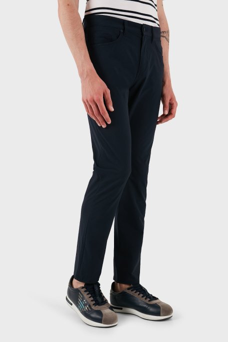 Boss Streç Slim Fit Normal Bel Düz Paça Erkek Pantolon 50530863 404 LACİVERT - Boss (1)