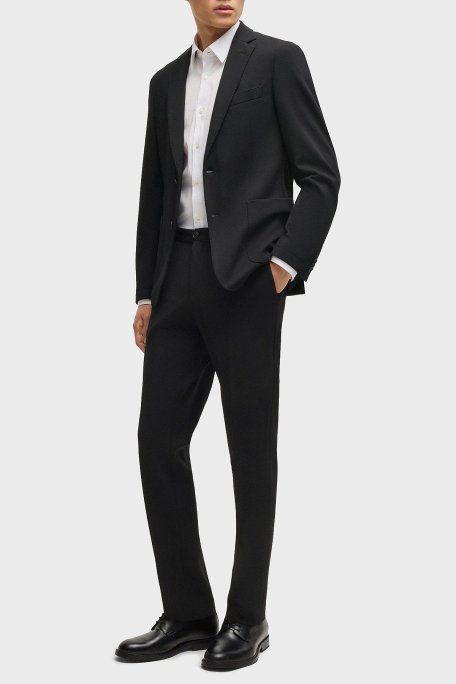 Boss Streç Slim Fit Normal Bel Düz Paça Kumaş Erkek Pantolon 50535084 001 SİYAH - Boss